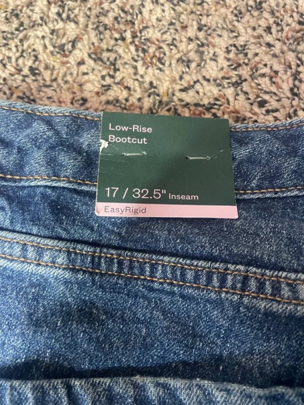 Wild Fable Low Rise Bootcut Plus Size Classic Denim Blue Jeans Size 17 | NWT - Picture 9 of 10